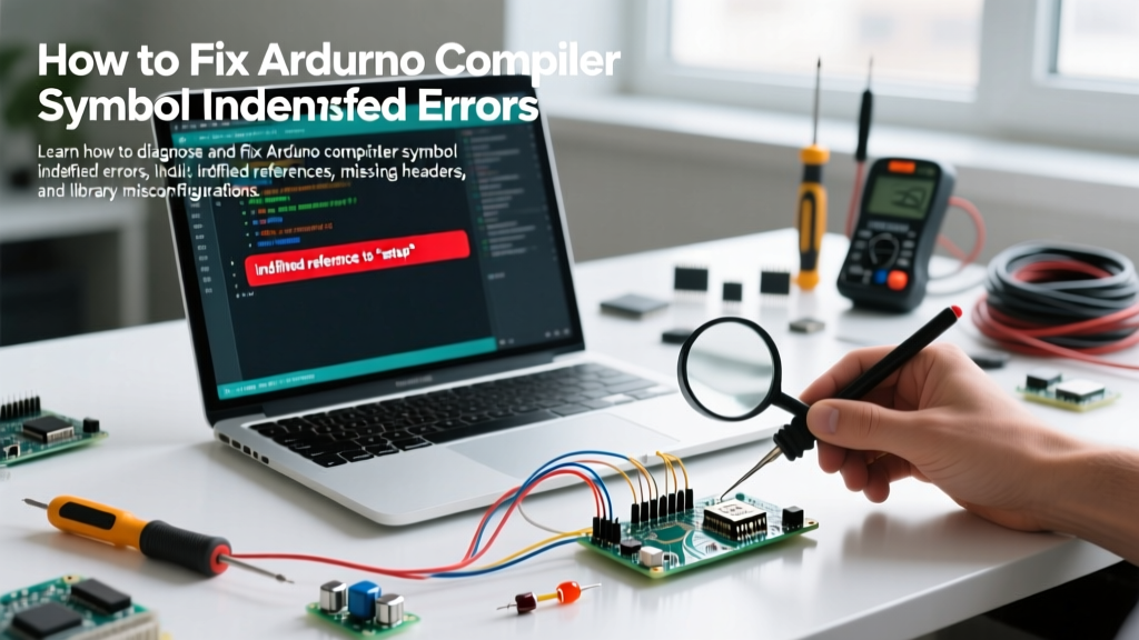 How to Fix Arduino Compiler Symbol Undefine Errors