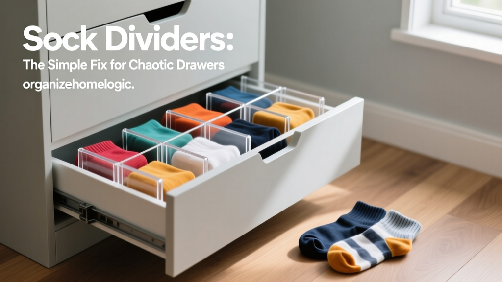 Sock Dividers: The Simple Fix for Chaotic Drawers