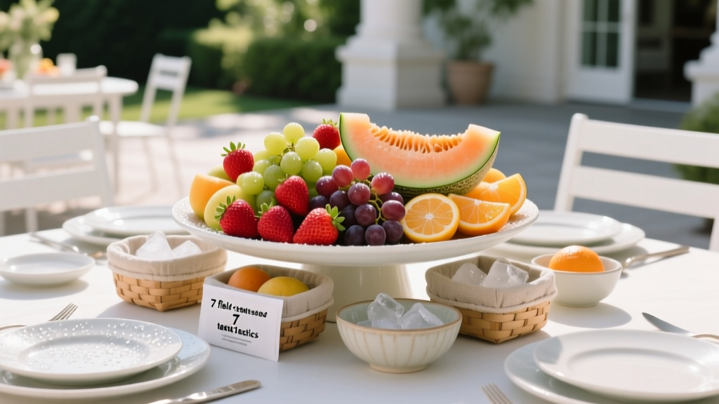 Keep Fruit Cold at a Party: 7 Science-Backed Tips