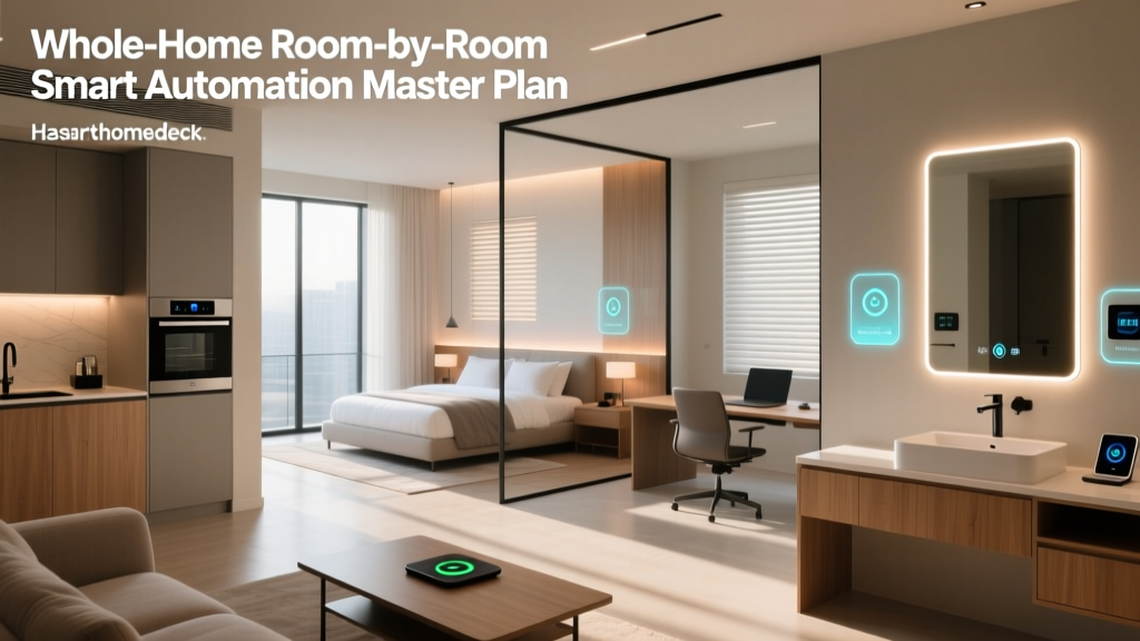 Whole-Home Room-by-Room Smart Automation Master Plan
