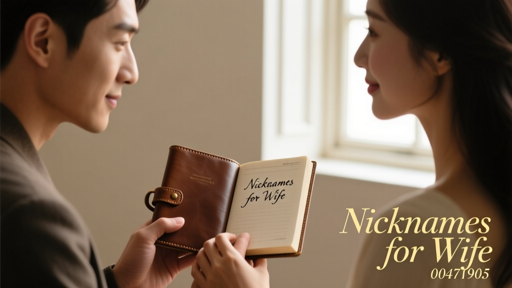 Thoughtful, Respectful, and Meaningful Nicknames for Your Wife: A Family Therapist’s Guide to Language That Strengthens Connection