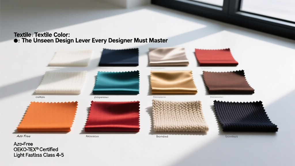 Textile Color: The Unseen Design Lever Every Designer Must Master