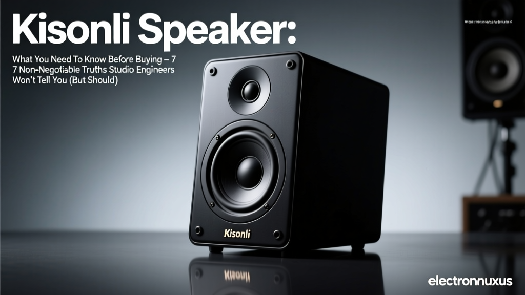 Kisonli Speaker What You Need To Know Before Buying: 7 Non-Negotiable Truths Studio Engineers Won’t Tell You (But Should)