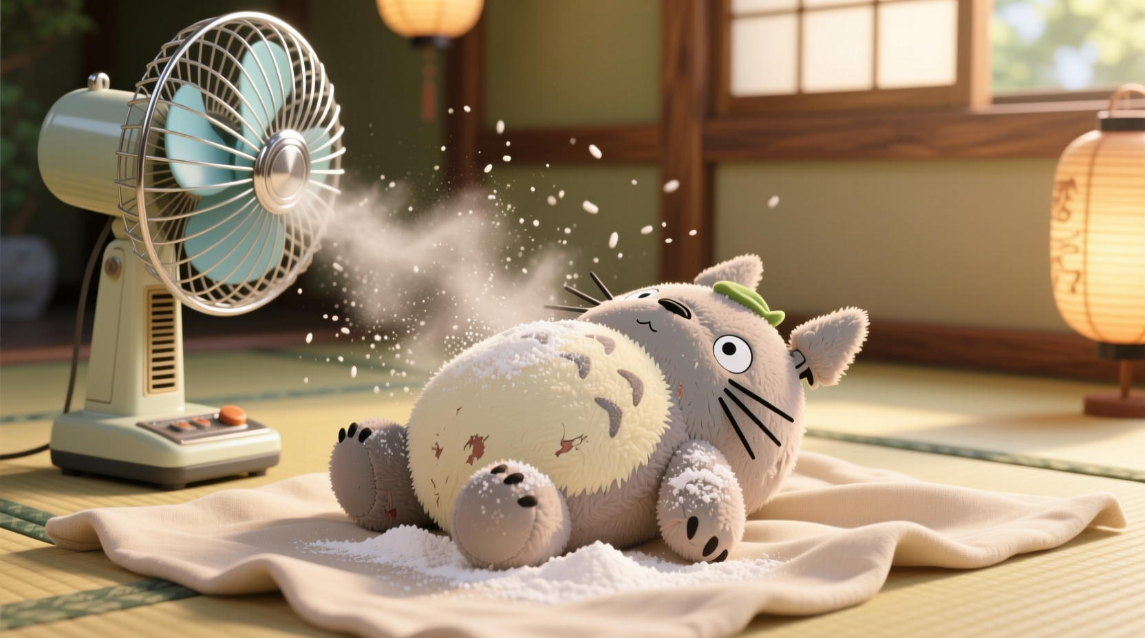 eco friendly cleaning tips for vintage anime plush