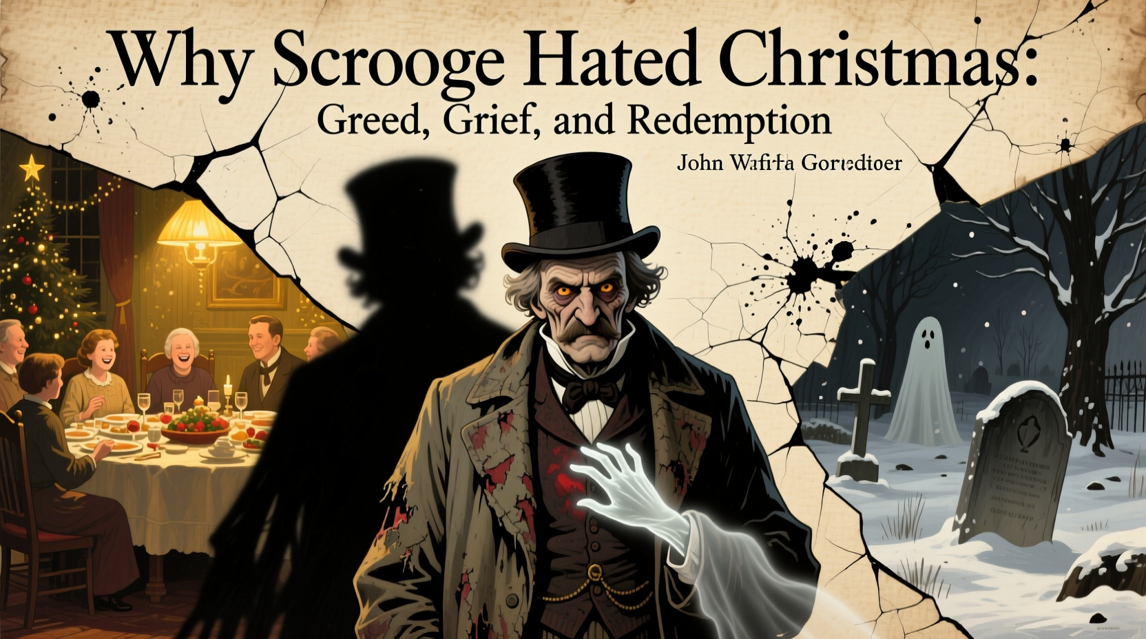 why did scrooge hate christmas