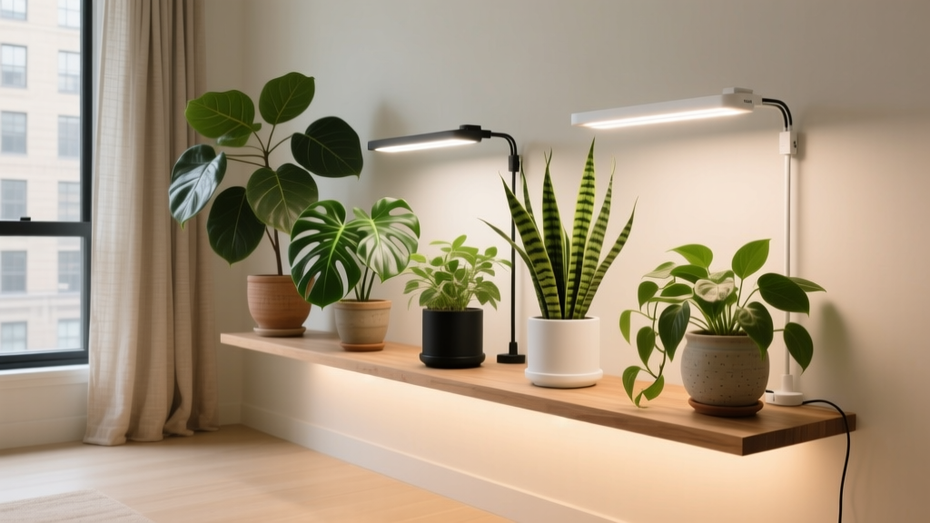 Best LED Grow Lights for Low-Light Indoor Plants (2026)