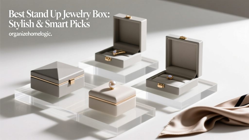 Best Stand Up Jewelry Box: Stylish & Smart Picks