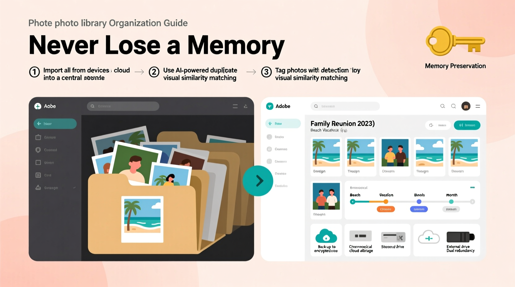 how to organize your digital photo library without losing memories or duplicates