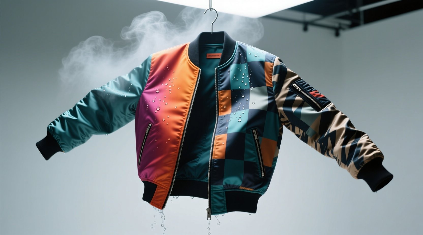 how to wash reversible bomber jacket safely