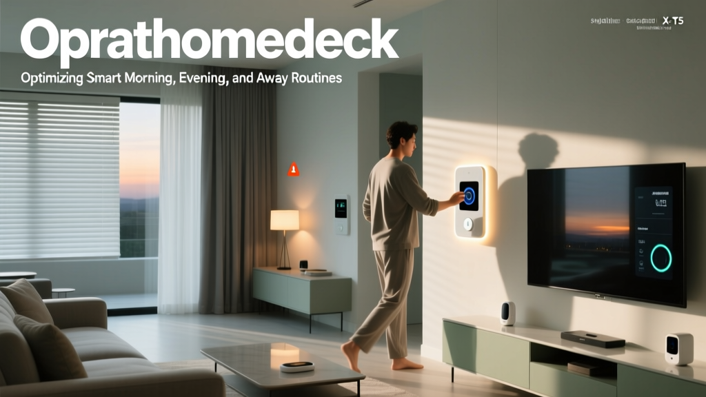 Optimizing Smart Morning, Evening, and Away Routines