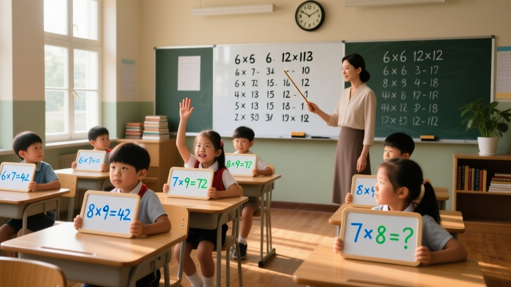 Mastering the Multiplication Tables of 6 to 12: Evidence-Based Strategies for Children Ages 7–10