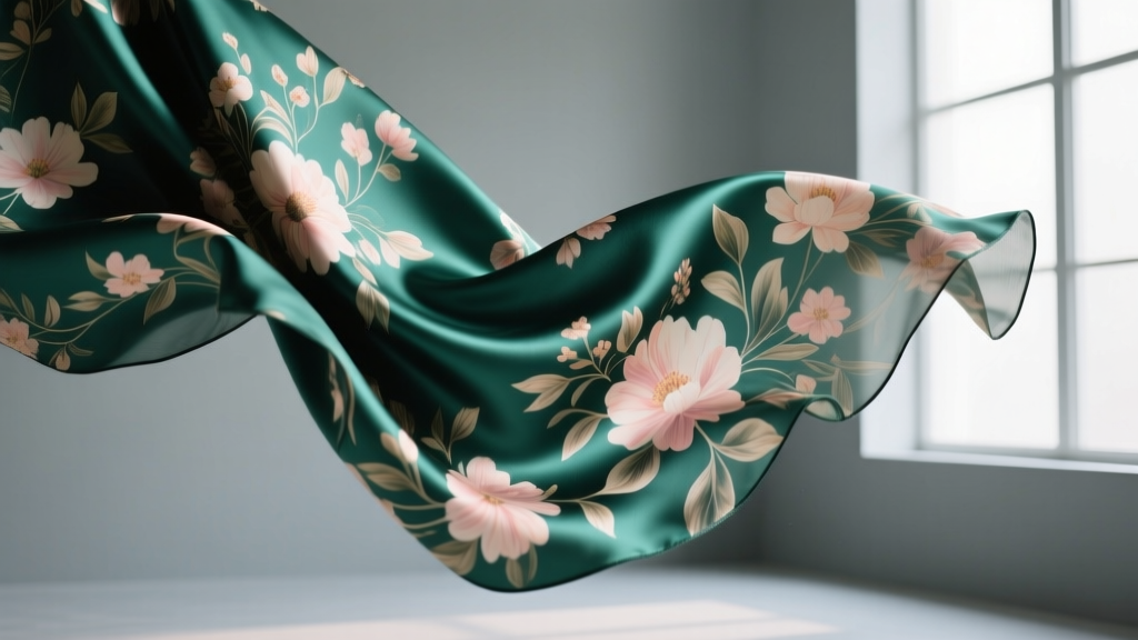 Floral Satin: Innovation, Drape & Digital Precision in 2024