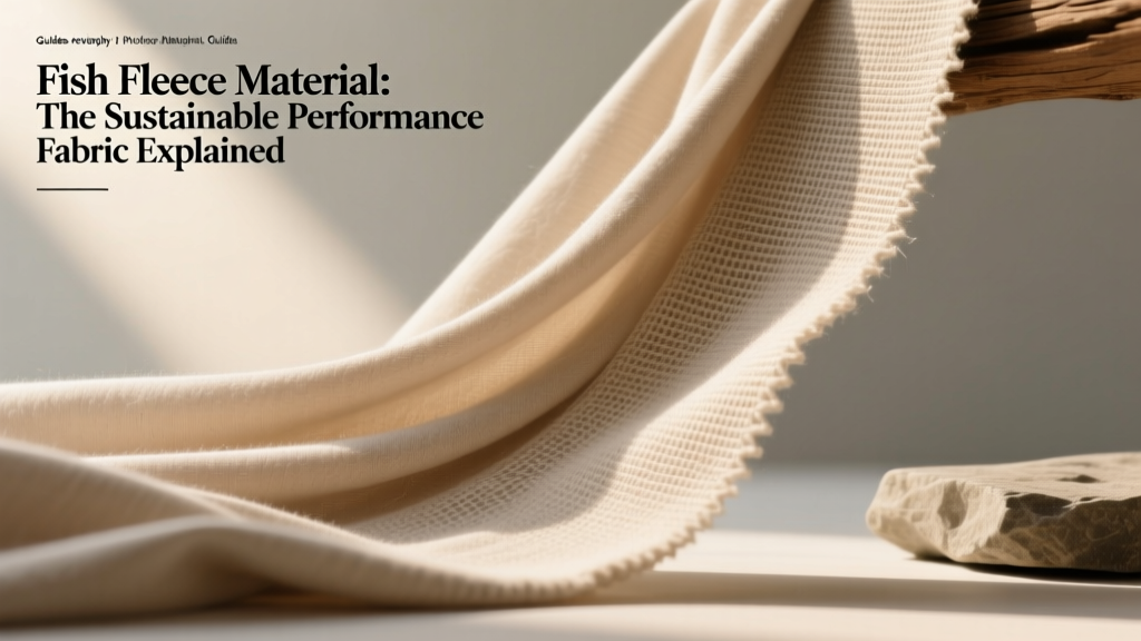 Fish Fleece Material: The Sustainable Performance Fabric Explained