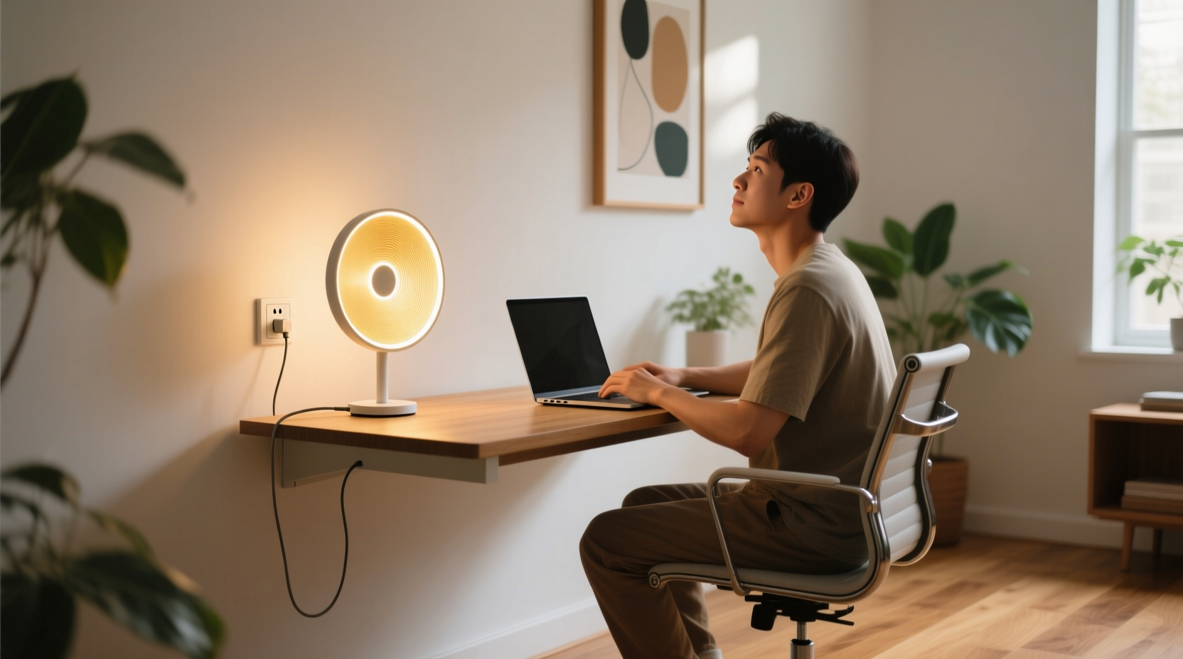 Home Office Lighting Without an Electrician