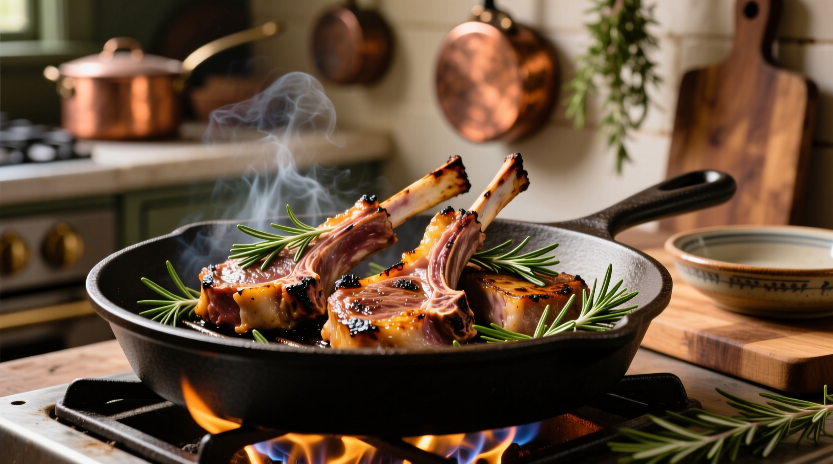 rosemary lamb chops recipe