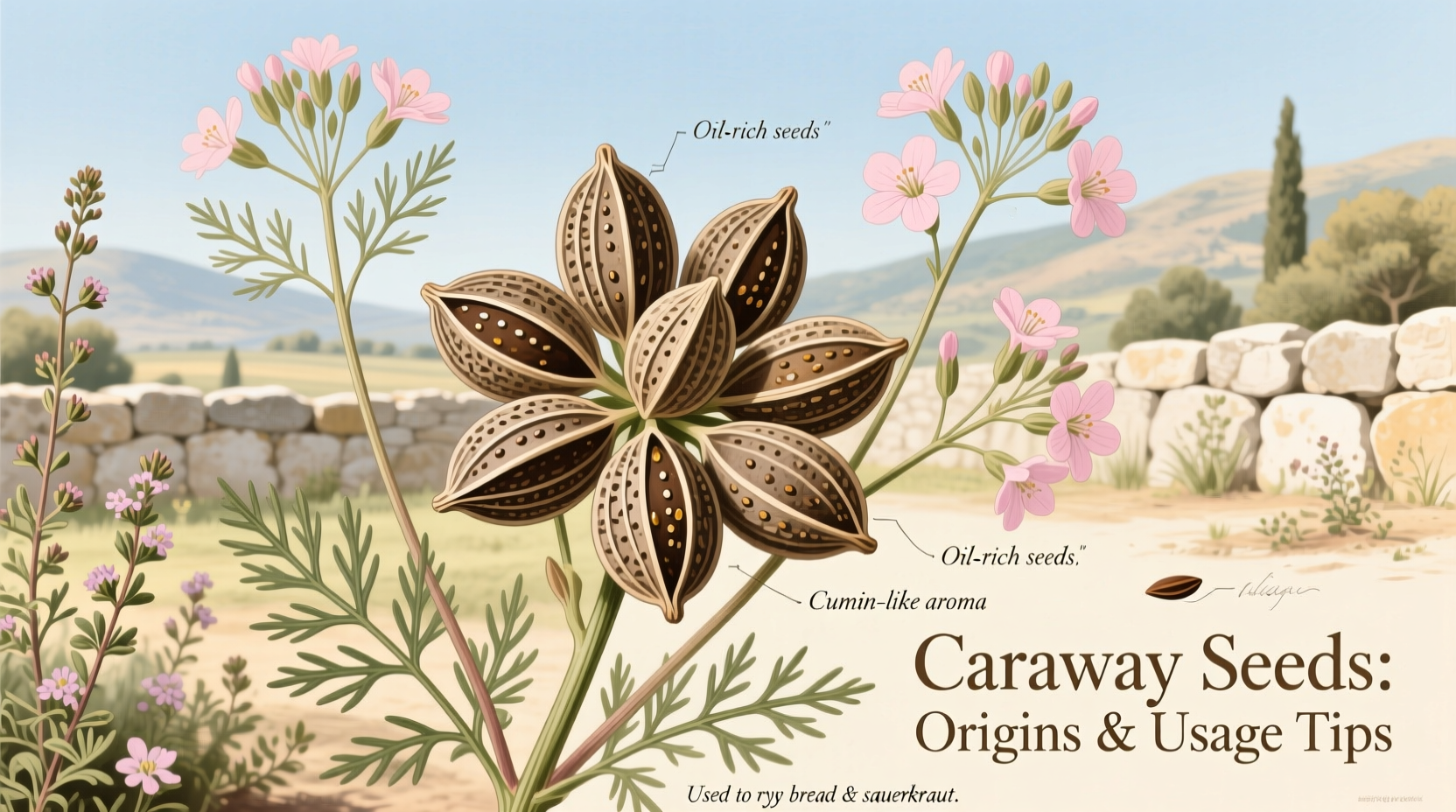 caraway seeds exploring flavor origins and usage tips