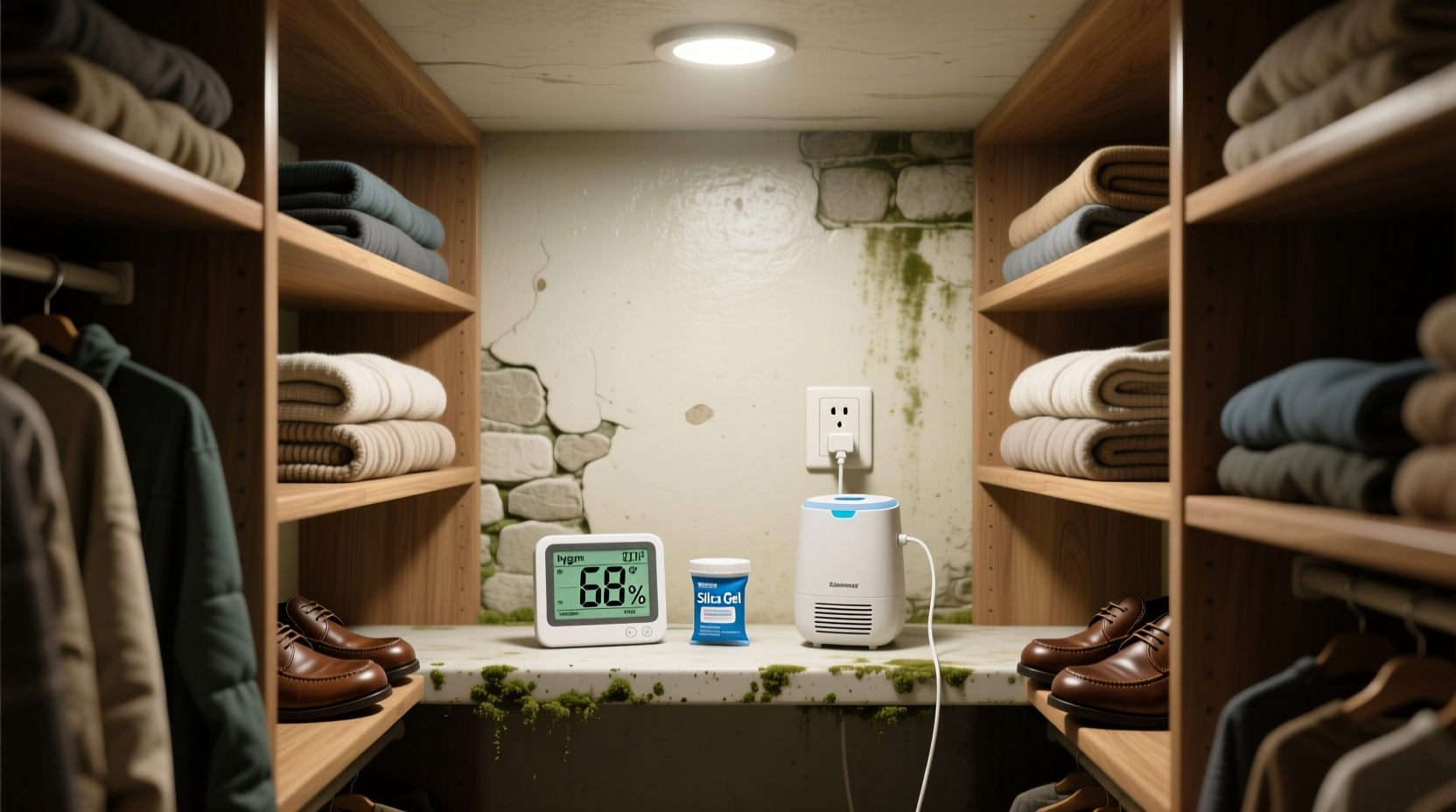 closet humidity control coastal basement truths