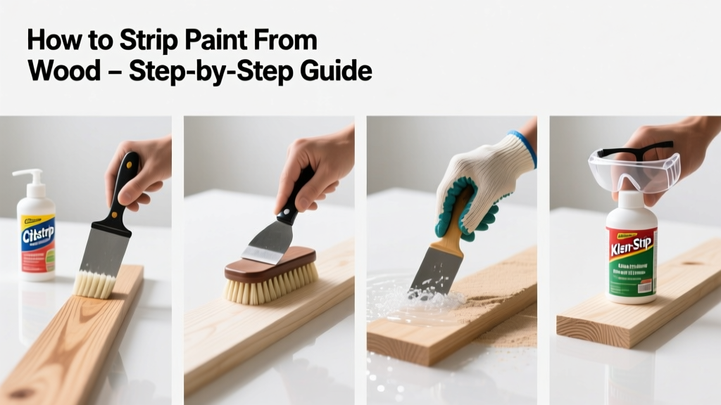 How to Strip Paint From Wood: A Step-by-Step Guide