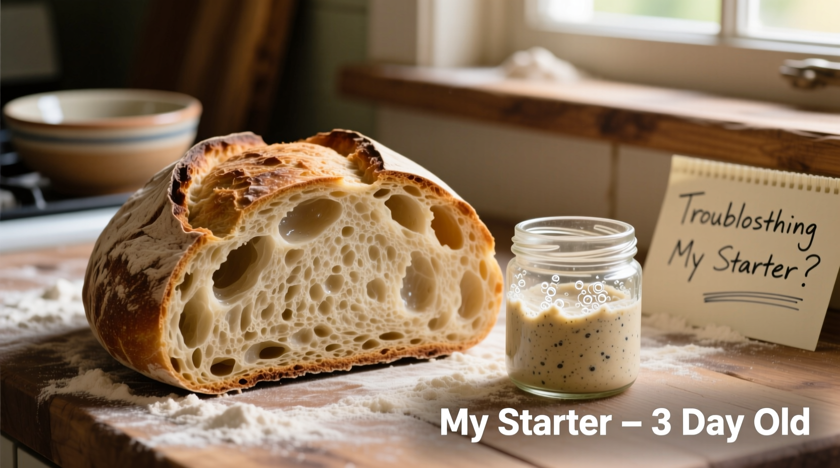 why is my sourdough bread gummy inside troubleshooting your starter