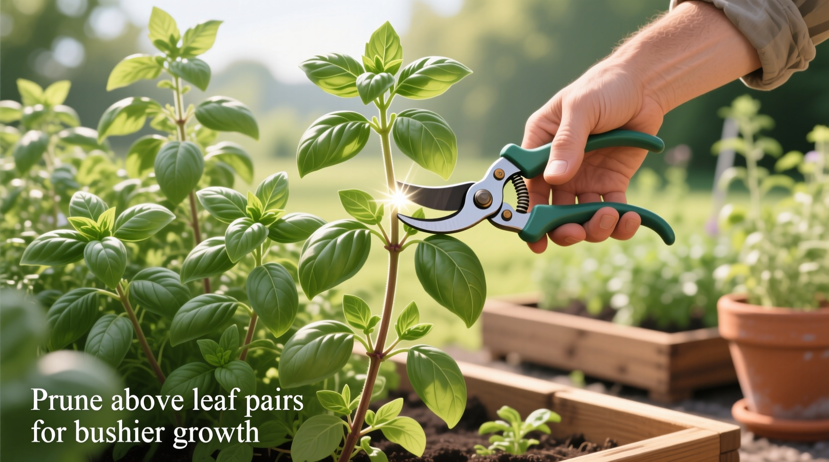 Prune Basil 3 Ways: Boost Growth & Flavor | TheHomeSprouts