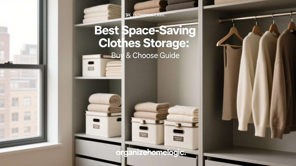 Best Space-Saving Clothes Storage: Buy & Choose Guide