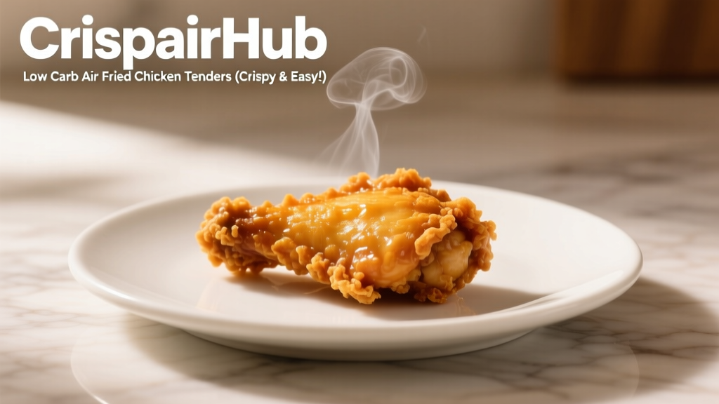 Low Carb Air Fried Chicken Tenders (Crispy & Easy!)