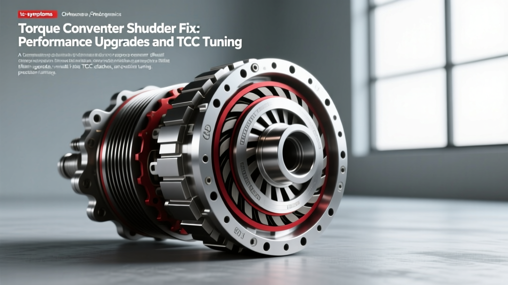 Torque Converter Shudder Fix: Performance Upgrades and TCC Tuning