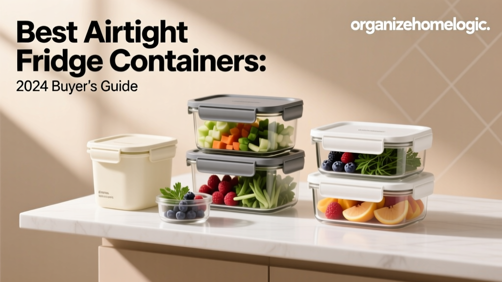 Best Airtight Fridge Containers: 2024 Buyer's Guide