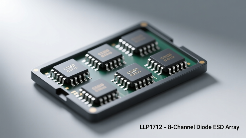 Eight-Diode ESD Array Fits in LLP1713 Package: Miniaturization, Performance, and System-Level Integration