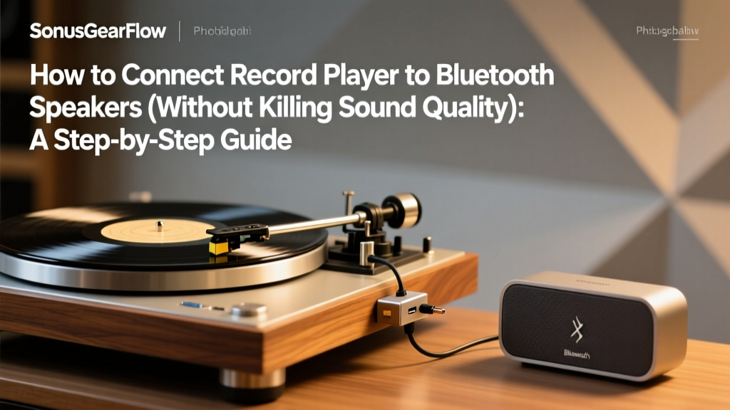 Record Player to Bluetooth Speakers: Preserve Sound Quality
