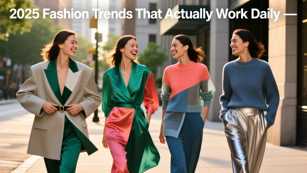 2025 Fashion Trends That Actually Work Daily