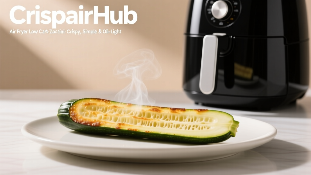 Air Fryer Low Carb Zucchini: Crispy, Oil-Light & Easy