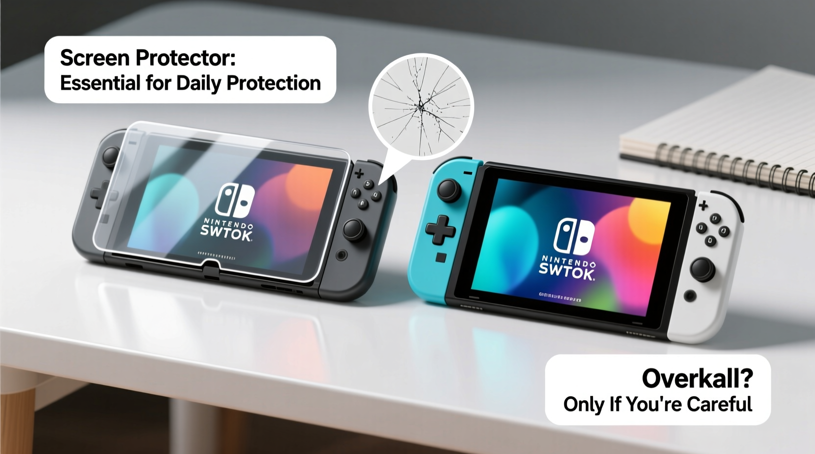 nintendo switch oled screen protector necessity or overkill for casual users