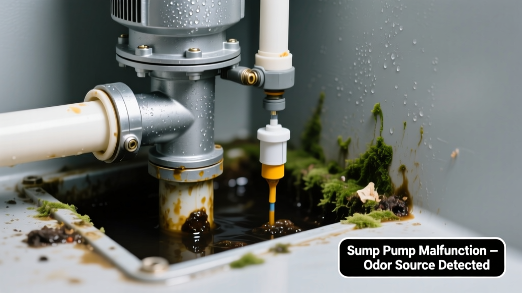 Sump Pump Running Constantly & Smelling Bad: Quick Diagnosis