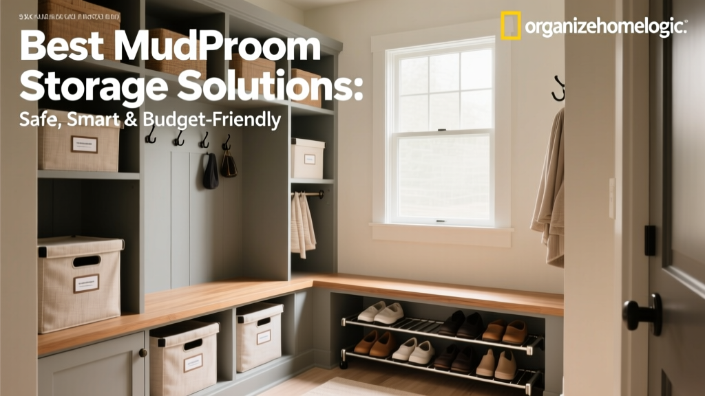 Safe, Smart Mudroom Storage Solutions