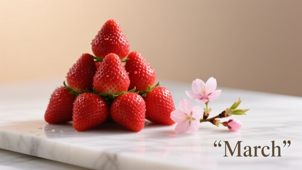 Strawberries and March Compared: A Seasonal, Botanical, and Cultural Analysis
