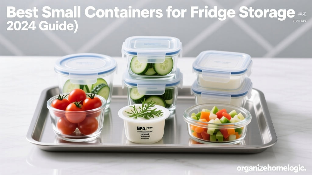 Best Small Containers for Fridge Storage (2024 Guide)