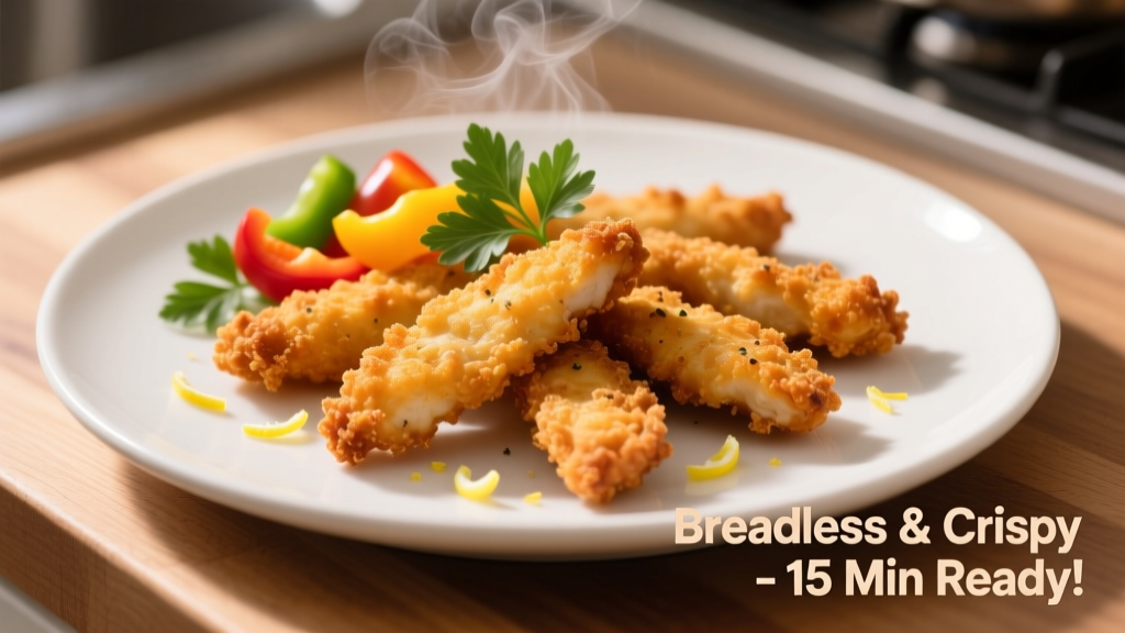 Breadless Air Fryer Chicken Tenders (Crispy & Healthy)