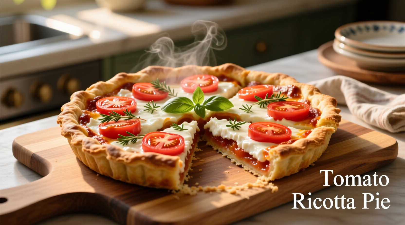 Perfect Tomato Ricotta Pie Recipe: Summer's Best Dish