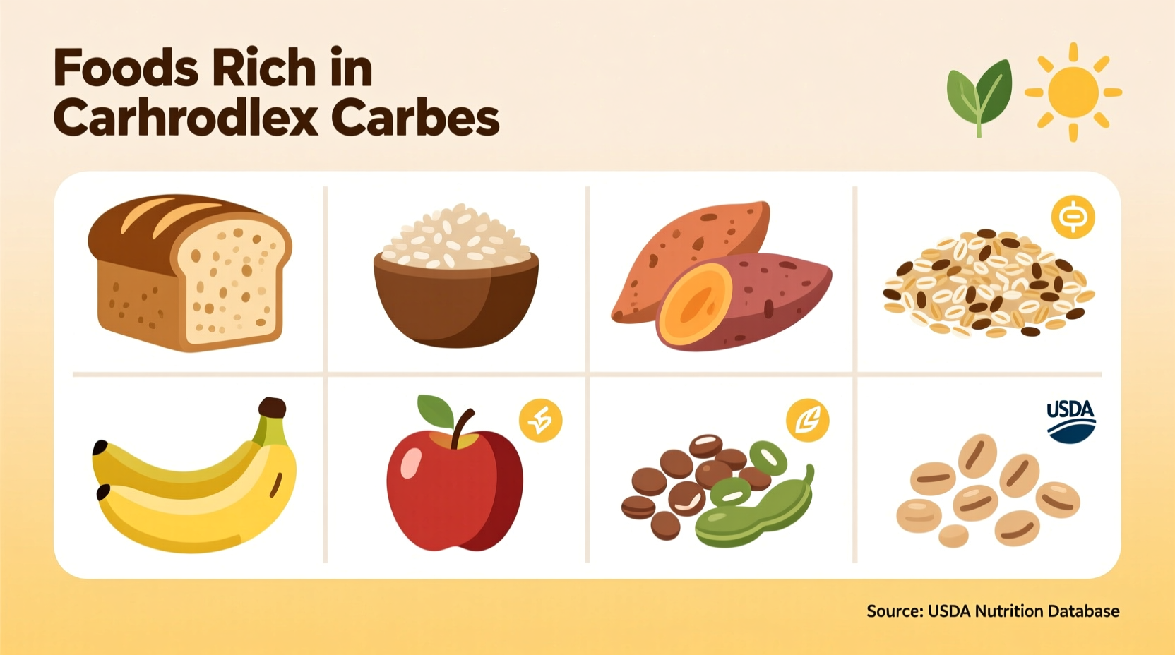 what are the foods that are rich in carbohydrates