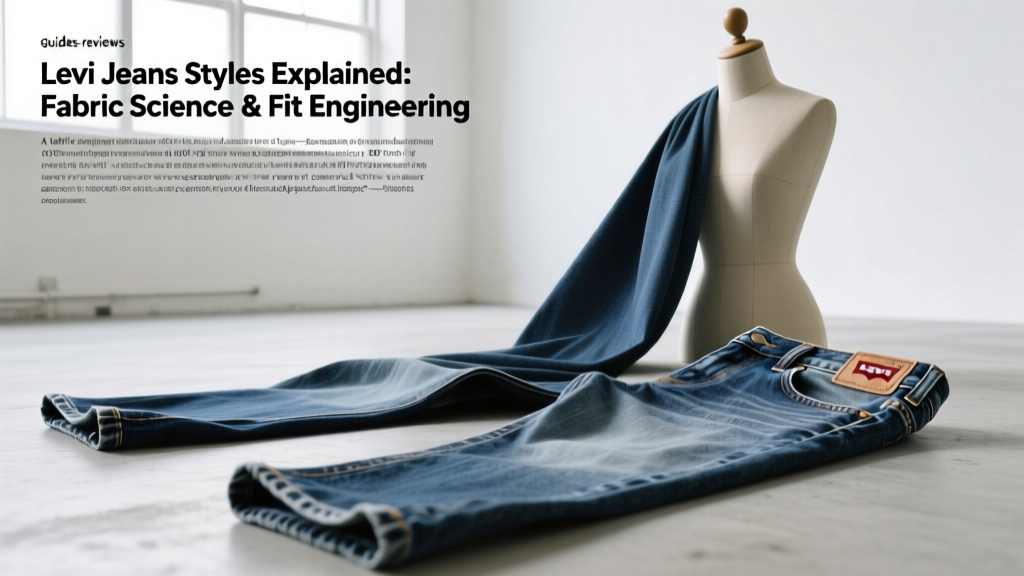 Levi Jeans Styles Explained: Fabric Science & Fit Engineering