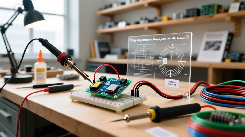 Upgrading an Electrical Wiring System: DIY vs Pro Analysis