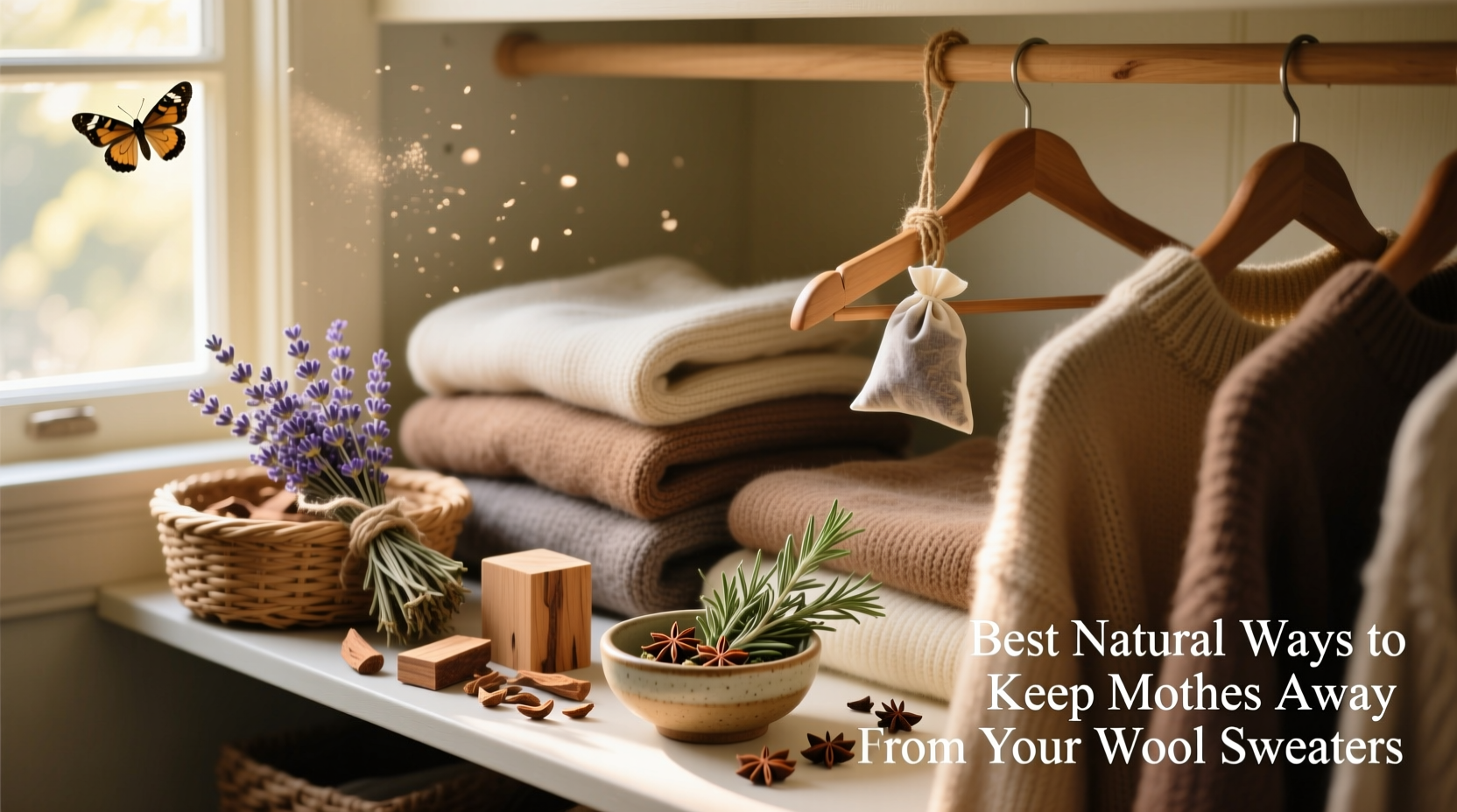 best natural ways to keep moths away from your wool sweaters