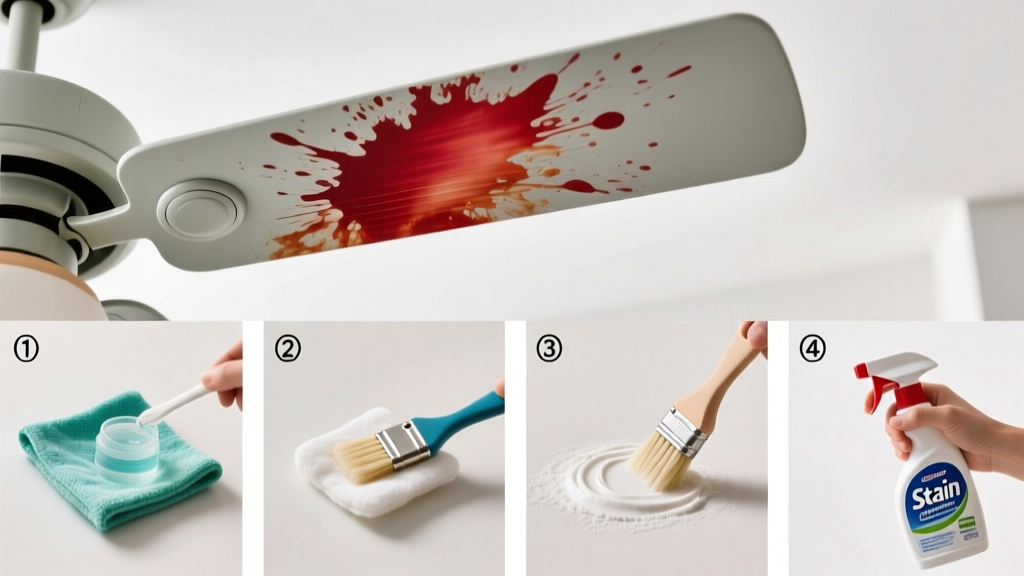 Tested: How to Get Food Coloring Out of Ceiling Fan Fast