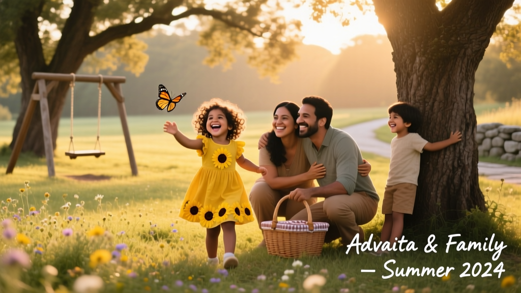 Advaita for Parents: Cultivating Presence, Reducing Parental Anxiety, and Strengthening Family Bonds