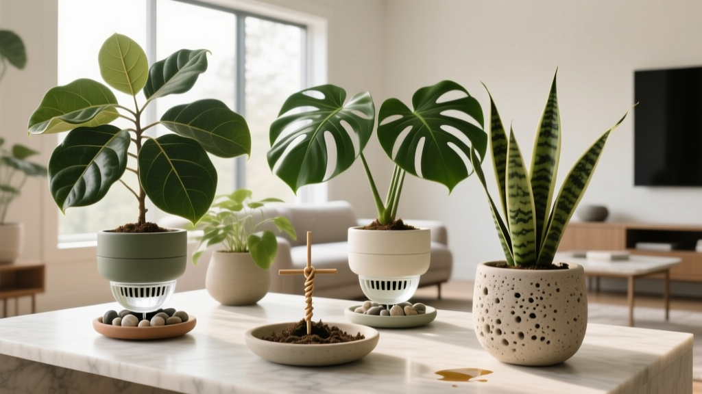 Water Large Indoor Plants Without Mess: 7 Budget Methods