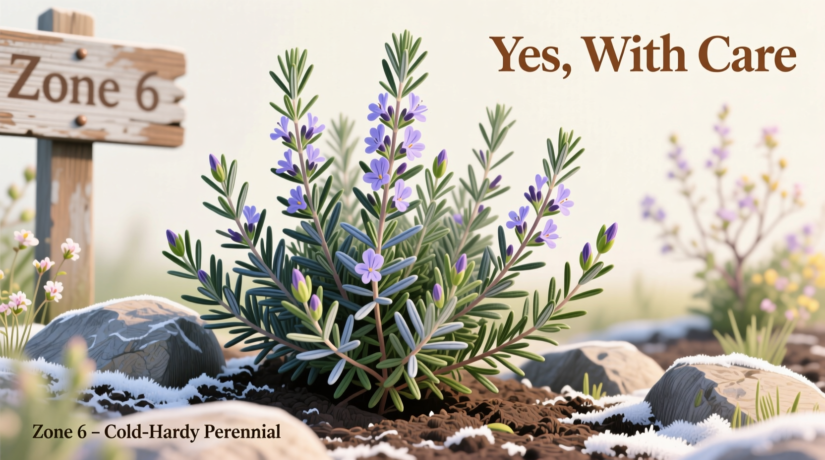 Rosemary in Zone 6: 5 Proven Winter Tips | TheHomeSprouts