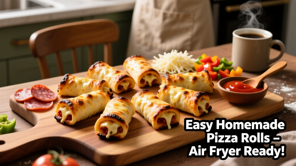 Homemade Pizza Rolls in Air Fryer (Crispy & Easy!)