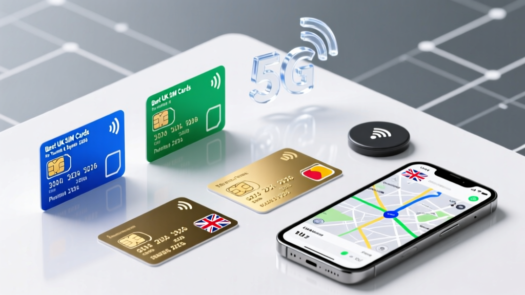 Best UK SIM Cards for Tourists & Expats 2026