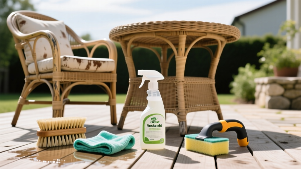 Tested: How to Clean Patio Furniture Without Electricity
